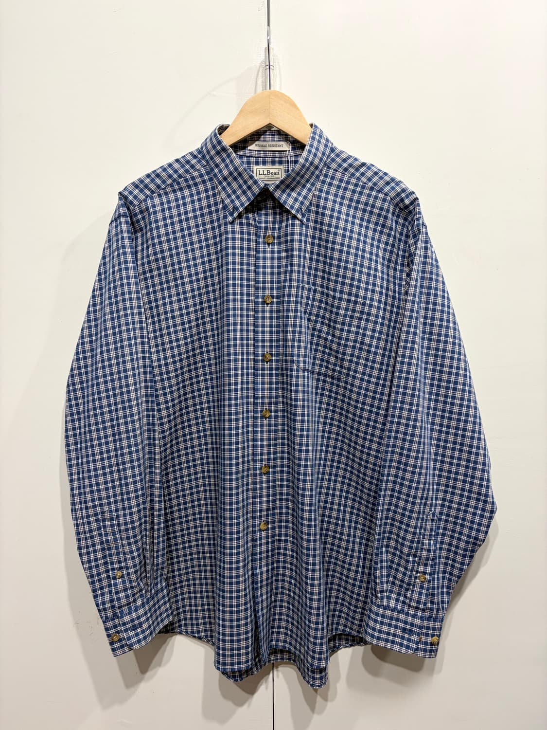 L.L.Bean 엘엘빈 체크 셔츠 상품이미지1