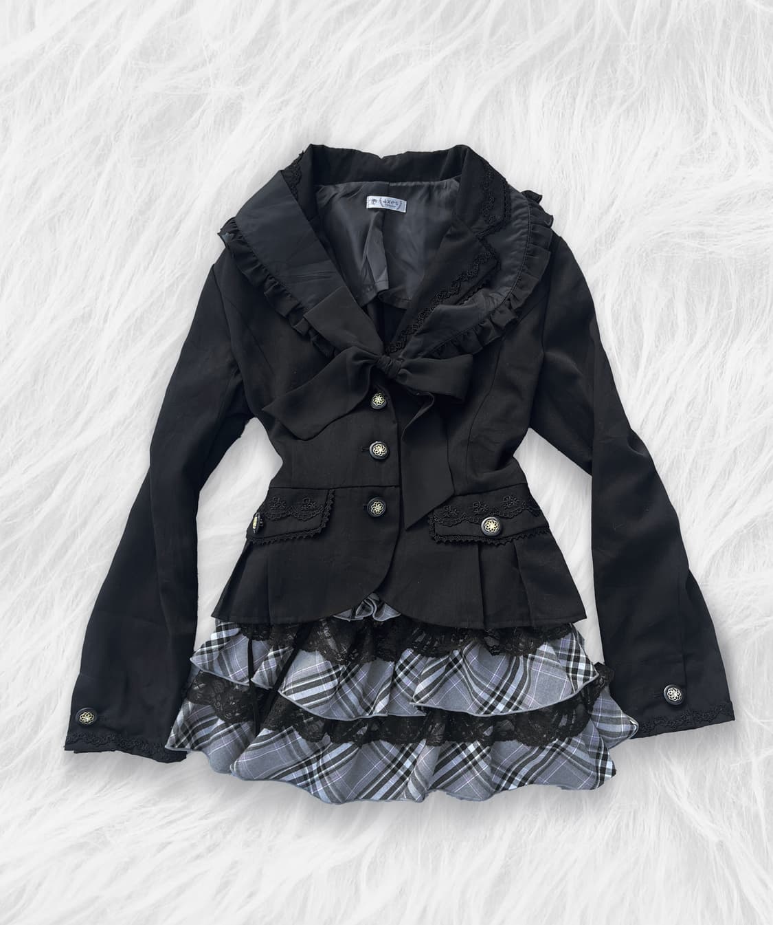 Axes femme 엑시즈팜 공겜여주 리본자켓 상품이미지1