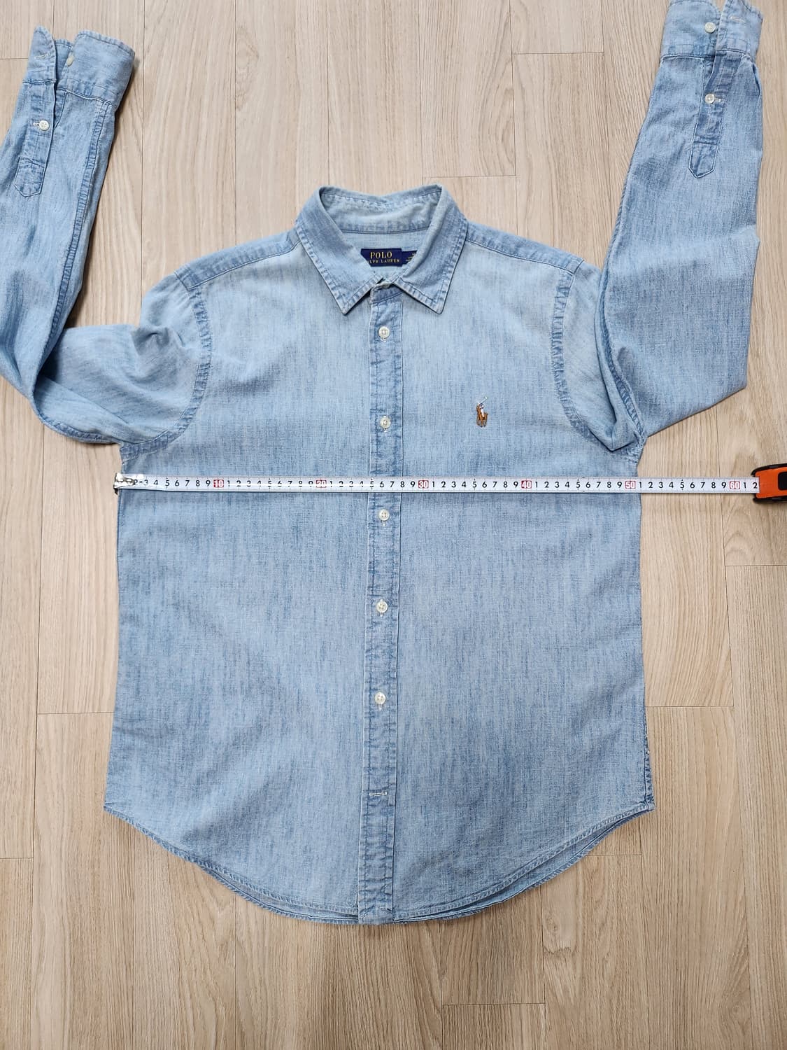 폴로랄프로렌 샴브레이셔츠 (M 상품이미지5