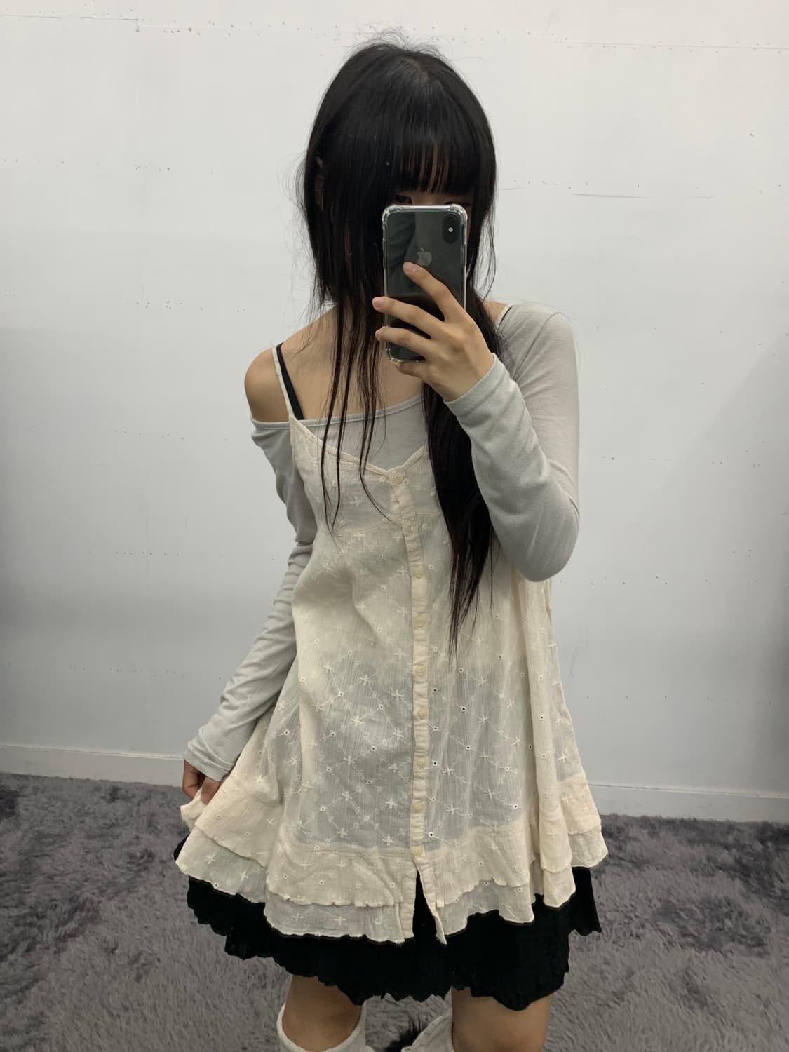 모리 슬리브리스 원피스 상품이미지3