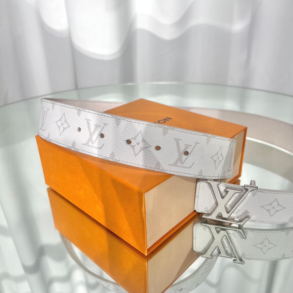 [정품] 루이비통 LV 버클 모노그램 벨트 상품이미지2