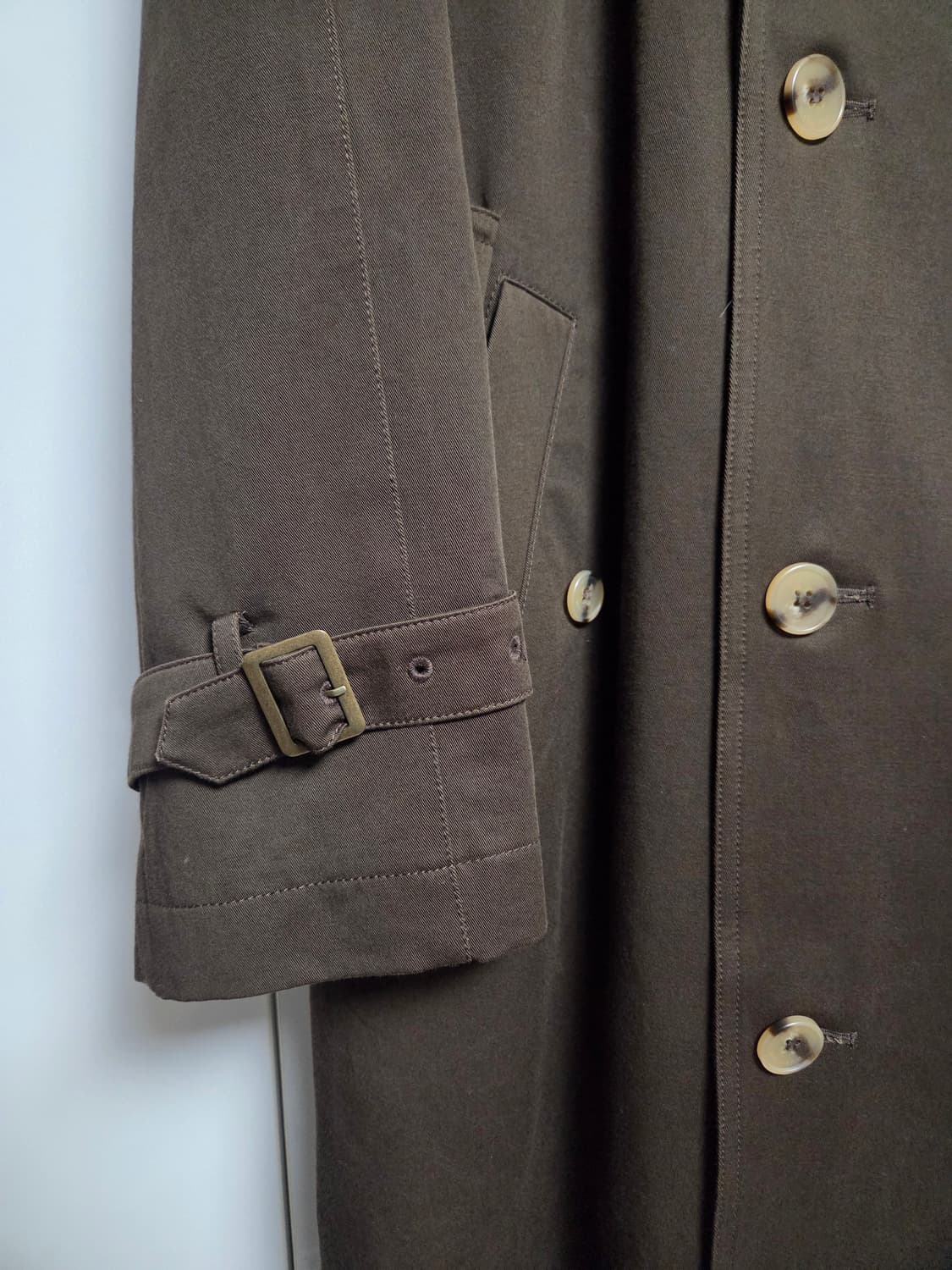 애프터프레이 25FW 브라운 트렌치 코트 S 상품이미지4