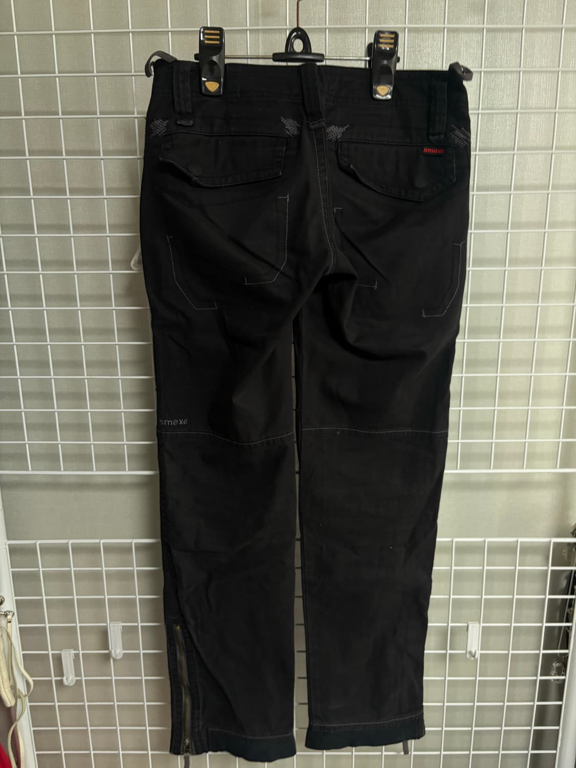 Smex69 바이커 집업 블랙 팬츠 상품이미지4