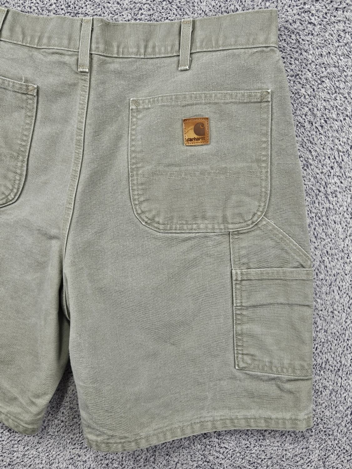 칼하트 덕캔버스 더블니 워크 쇼츠 반바지 커스텀 ( 36" )/11886 상품이미지10