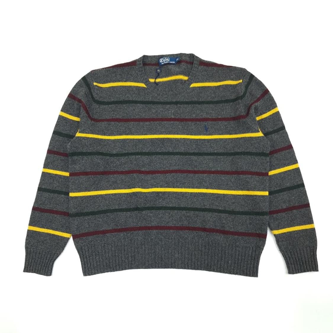 2XL 폴로 랄프로렌 그레이 램스울 니트 스웨터 knit (CS341) 상품이미지1