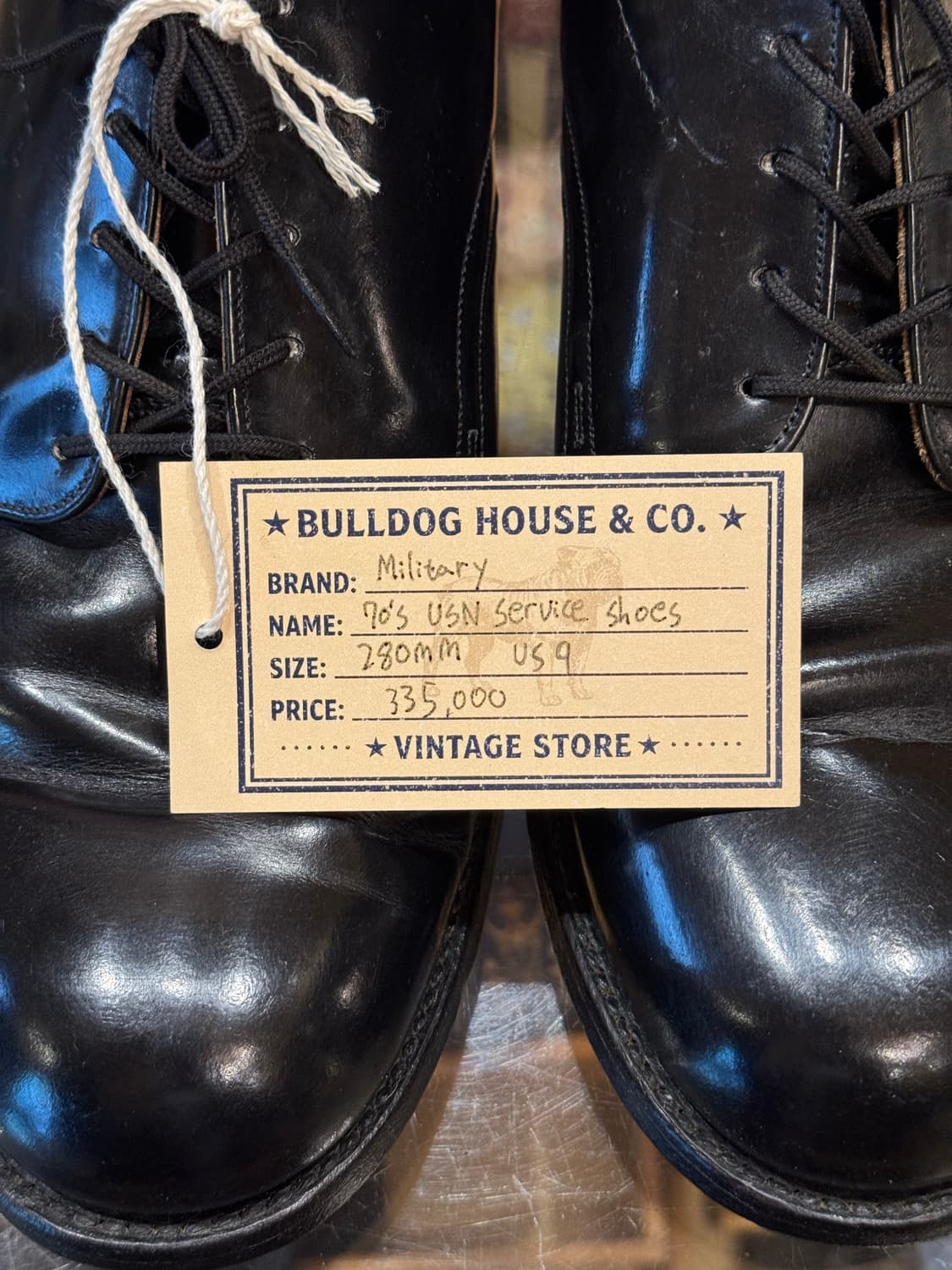 오리지널 70s USN Service Shoes (280,9) 상품이미지5