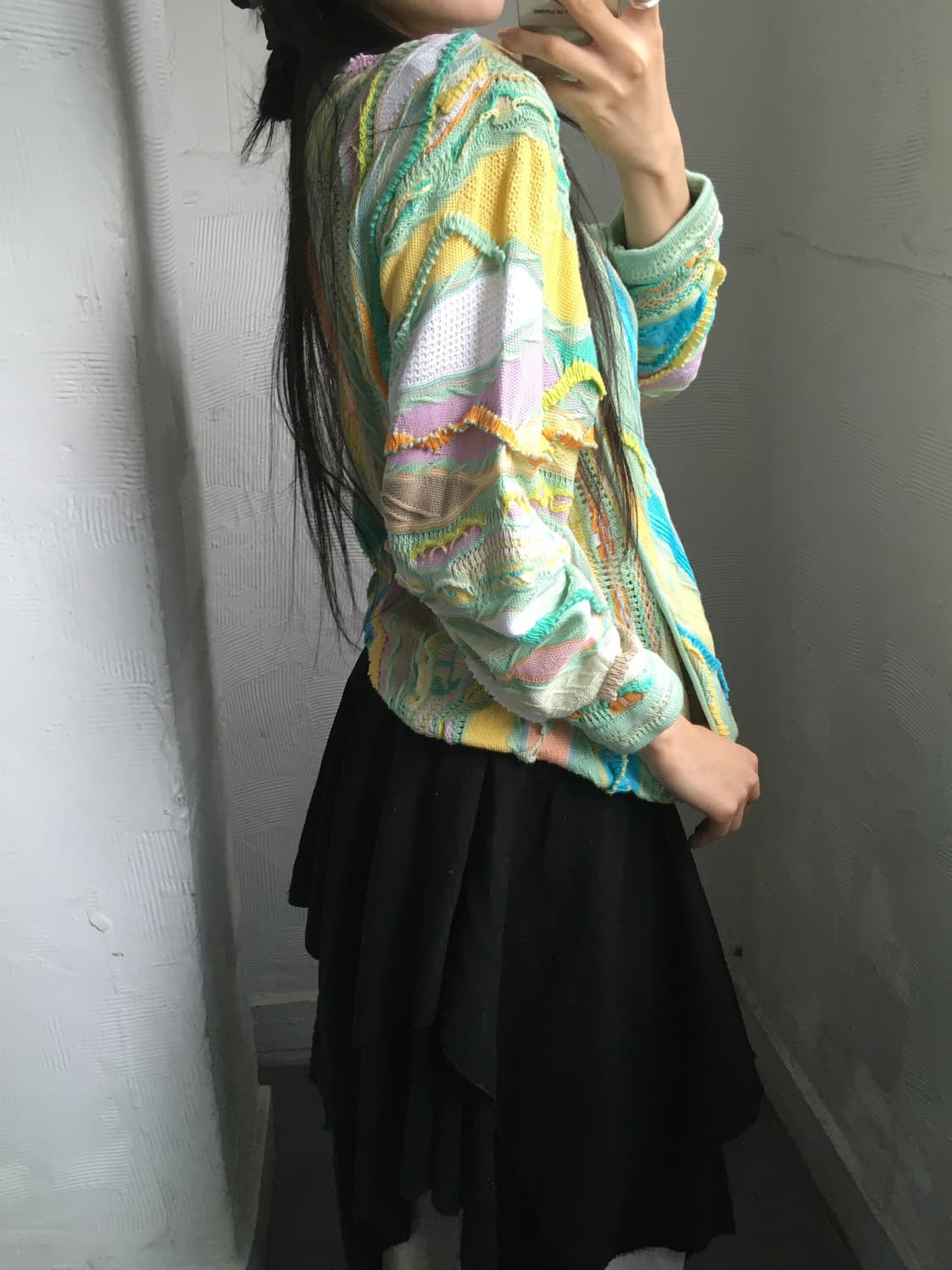 Coogi 쿠지 민트 케이블 가디건 상품이미지3