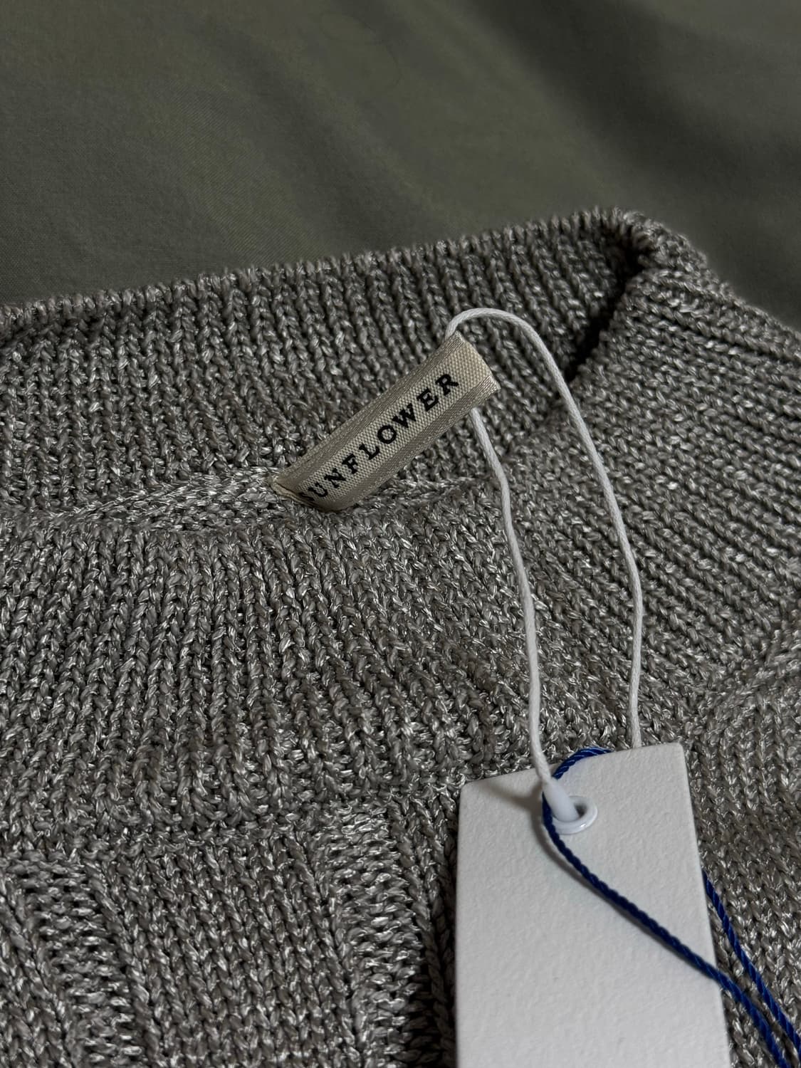 [XL] sunflower 믹 스웨터 실버 상품이미지3