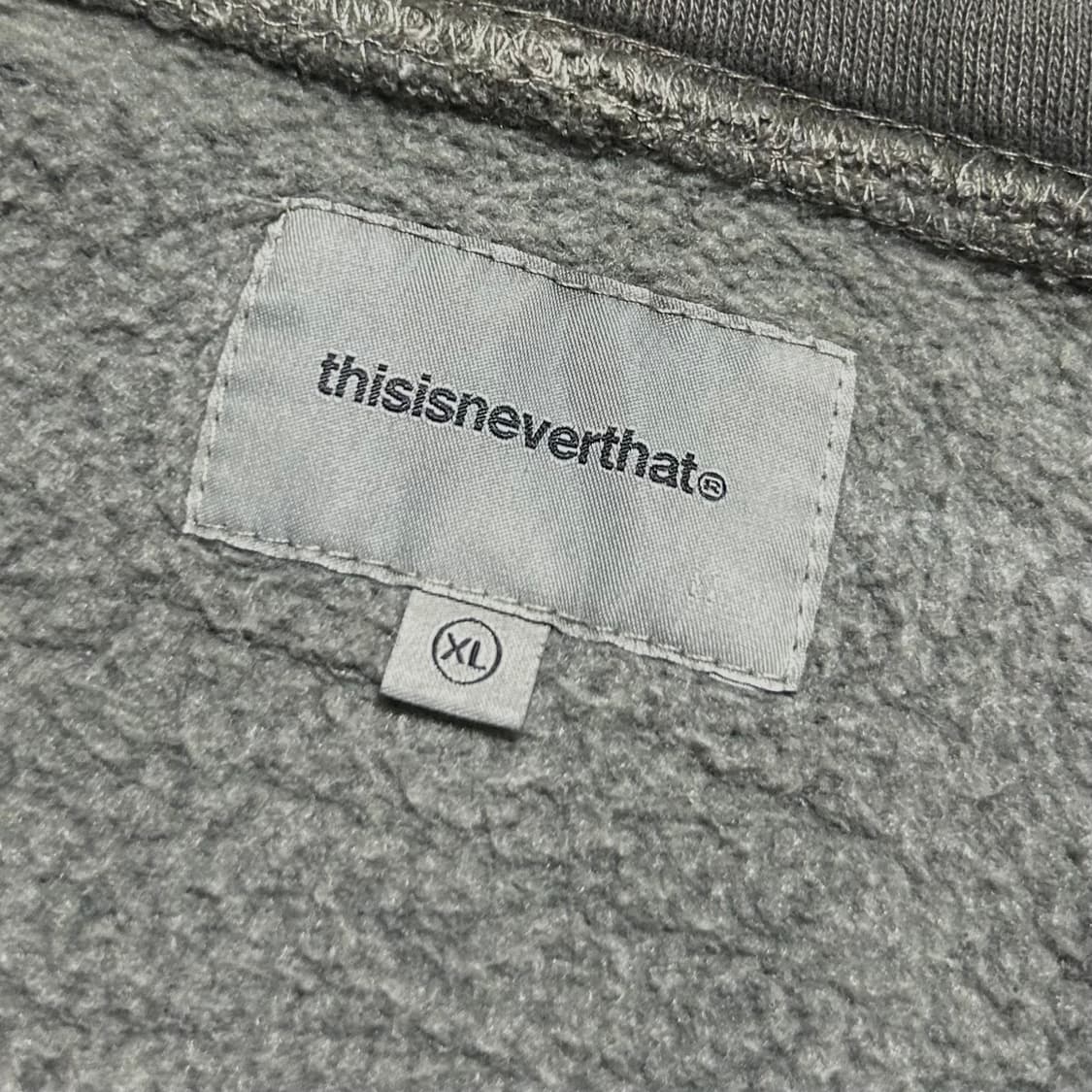 [XL] Thisisneverthat 디스이즈네버댓 카키 기모 후드티 상품이미지5