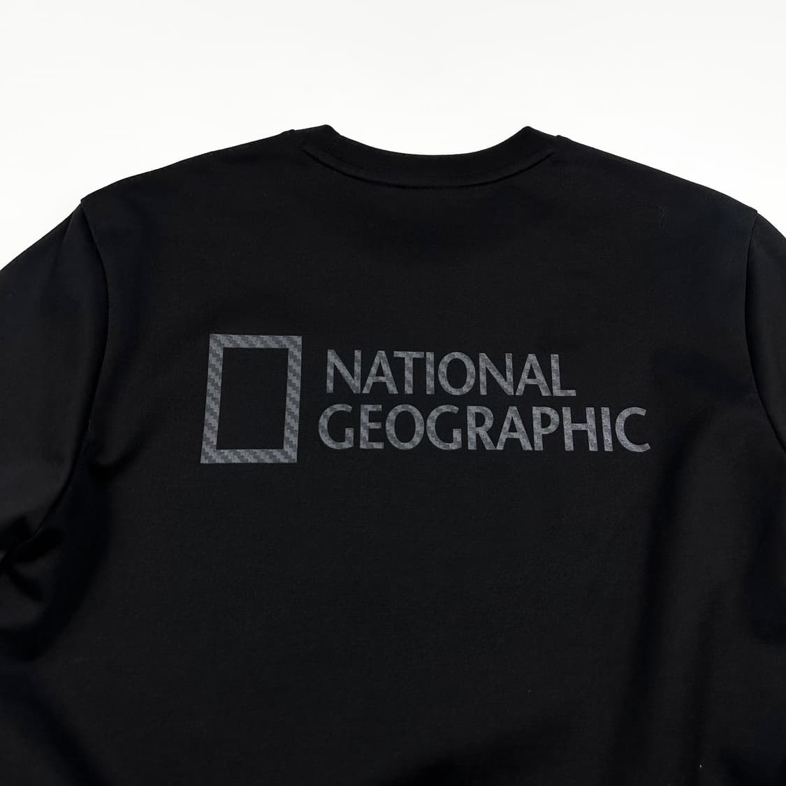 내셔널지오그래픽 백로고 블랙 긴팔티셔츠 (M) 상품이미지4