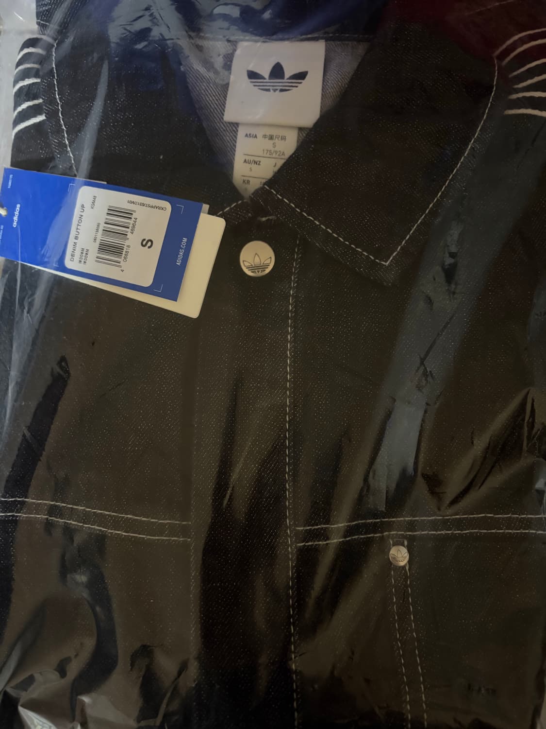 아디다스 데님 셔츠  상품이미지2