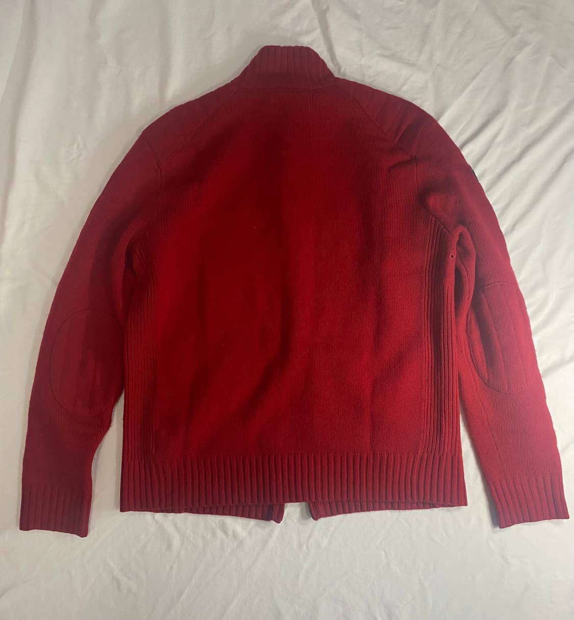 폴로랄프로렌 빅포니 치프키프 니트집업 버건디 상품이미지2