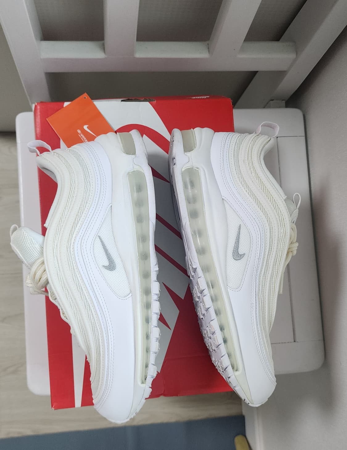 나이키 에어맥스97 화이트 상품이미지4