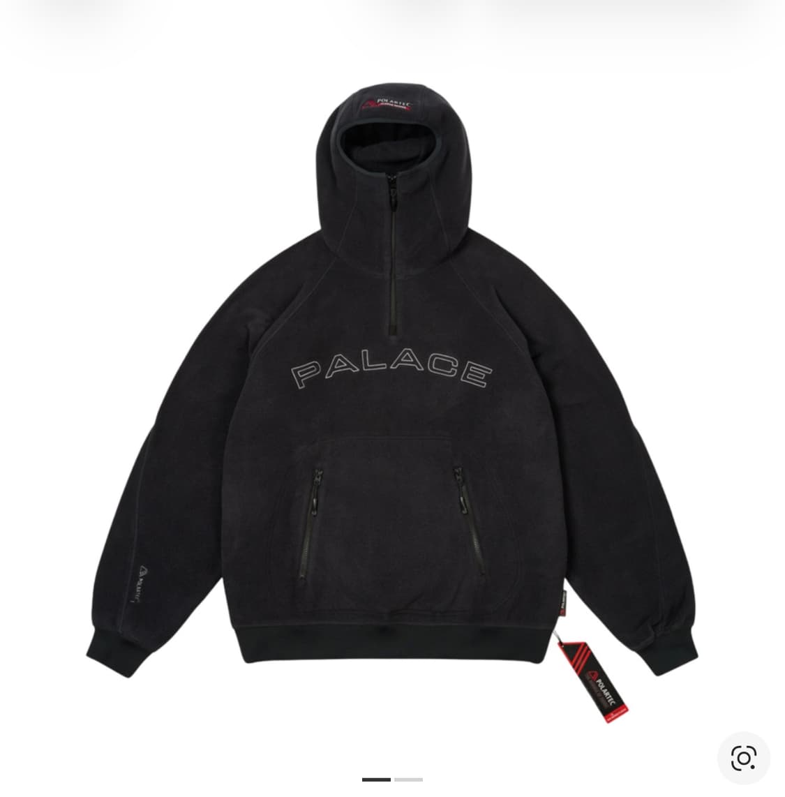 24 FW 팔라스 폴라텍 쉐도우 후드 블랙 S 상품이미지1