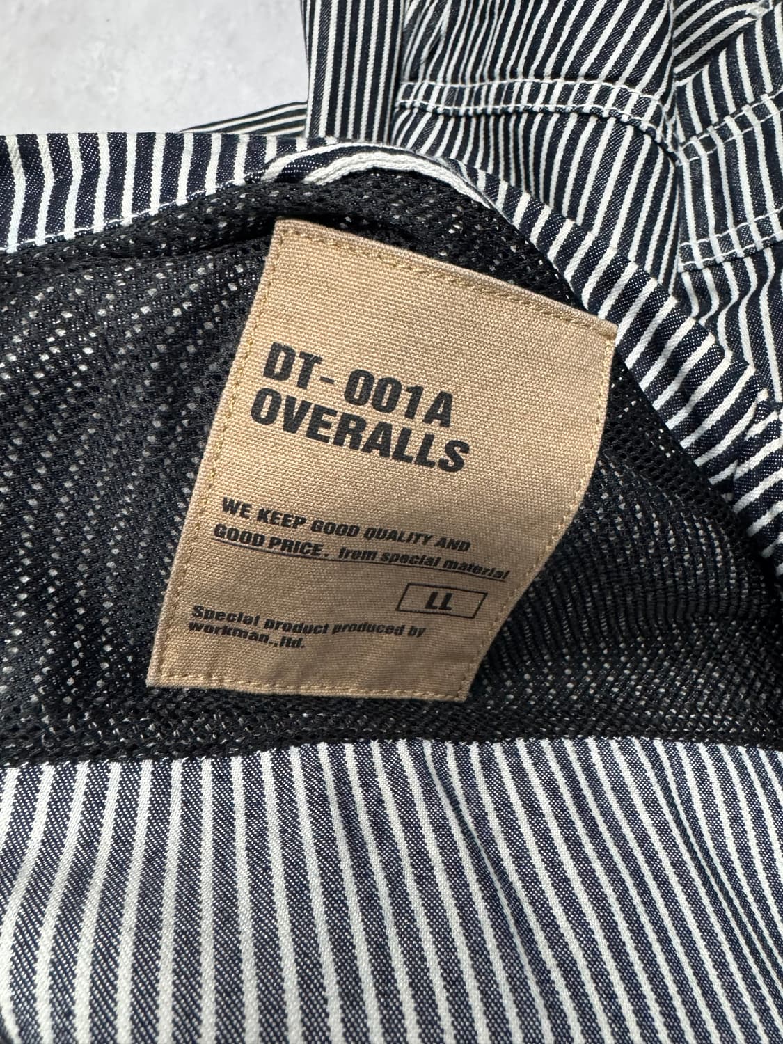 워크웨어 오버롤 상품이미지4