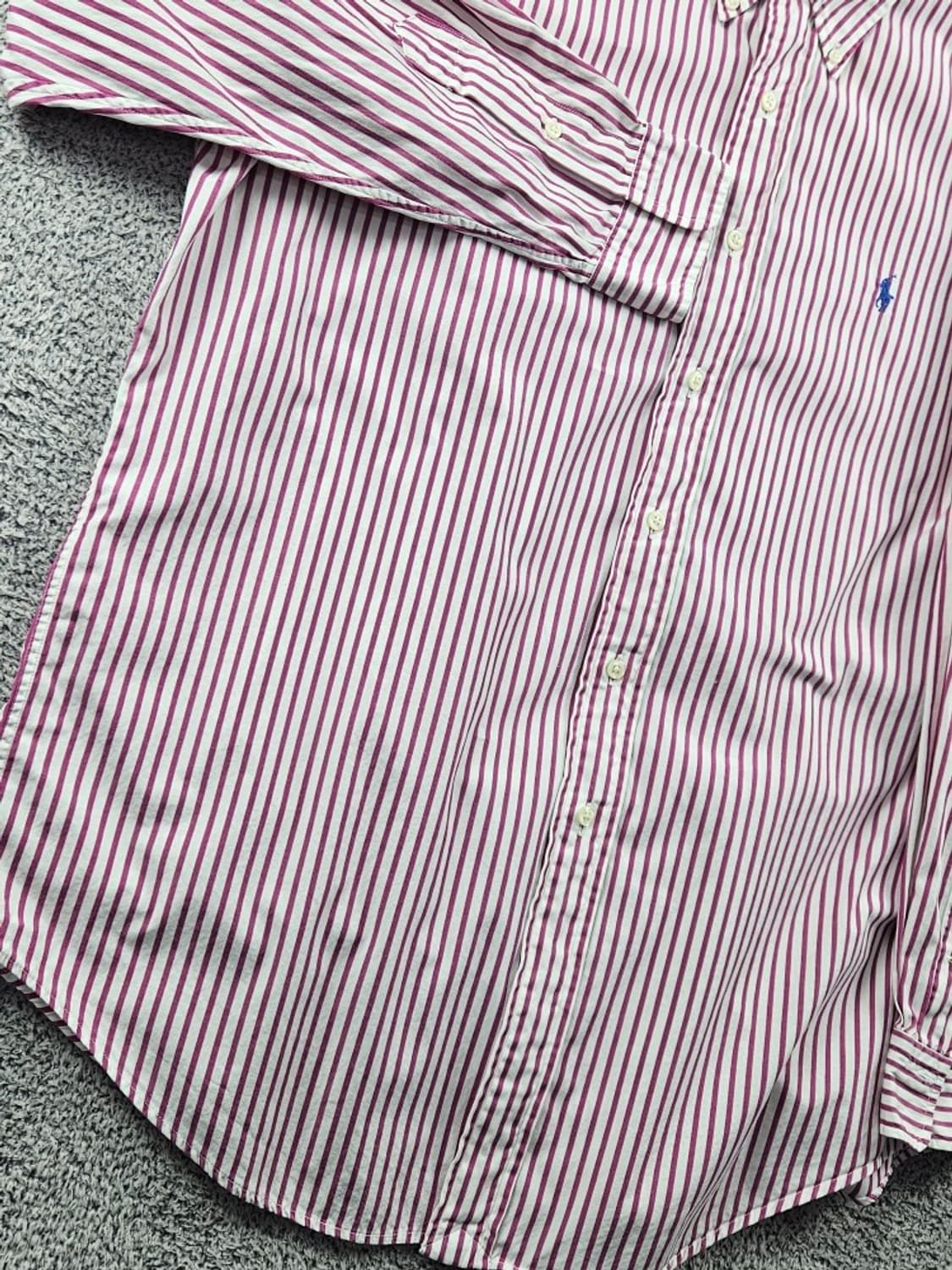 USA 폴로랄프로렌 스트라이프 패턴 셔츠 ( M ) / 11038 상품이미지7