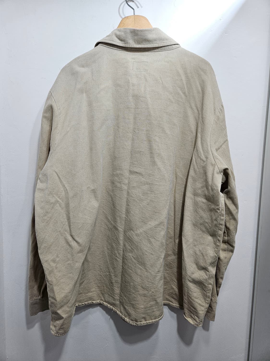 PERSTEP 베이지 색상 긴팔 셔츠 XXL 상품이미지6