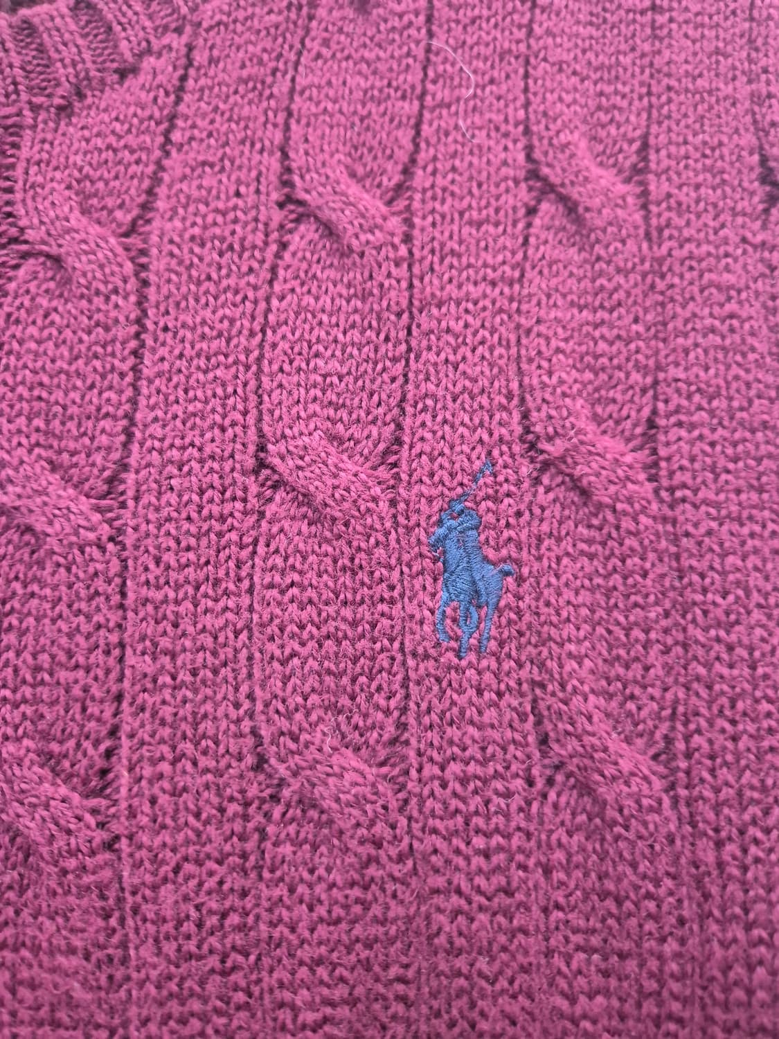 폴로 케이블 꽈배기 니트 / 95 (정품) 상품이미지3