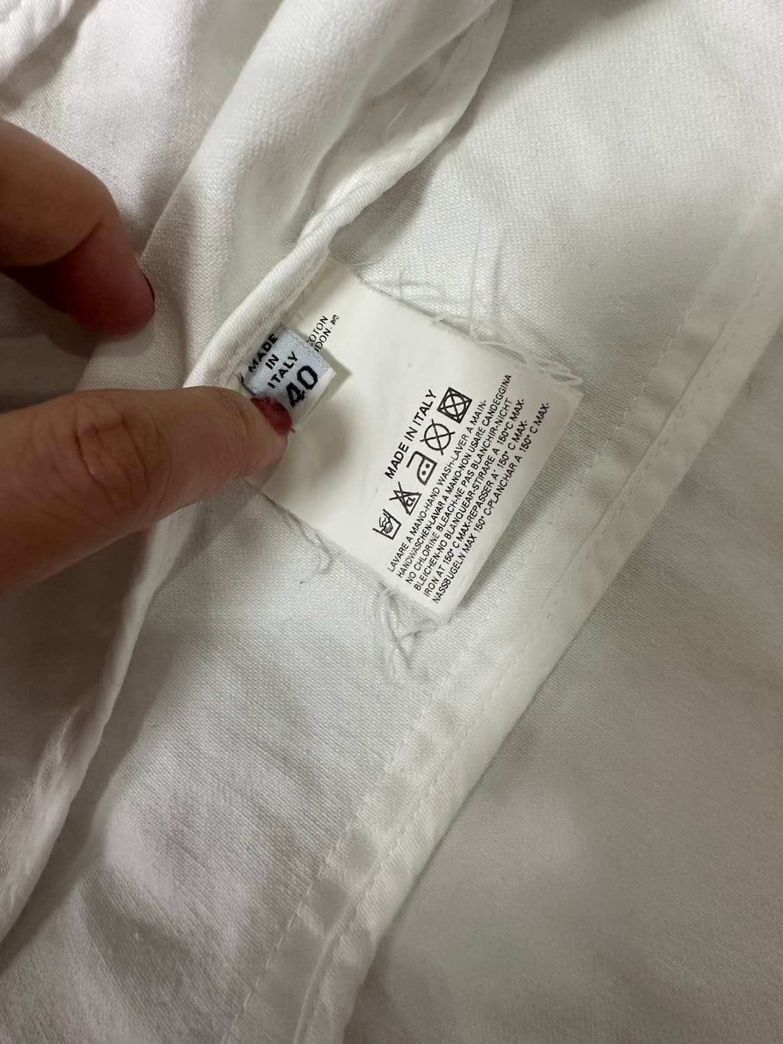 마틴 마르지엘라 Martin Margiela 화이트 자켓 (40) 상품이미지5