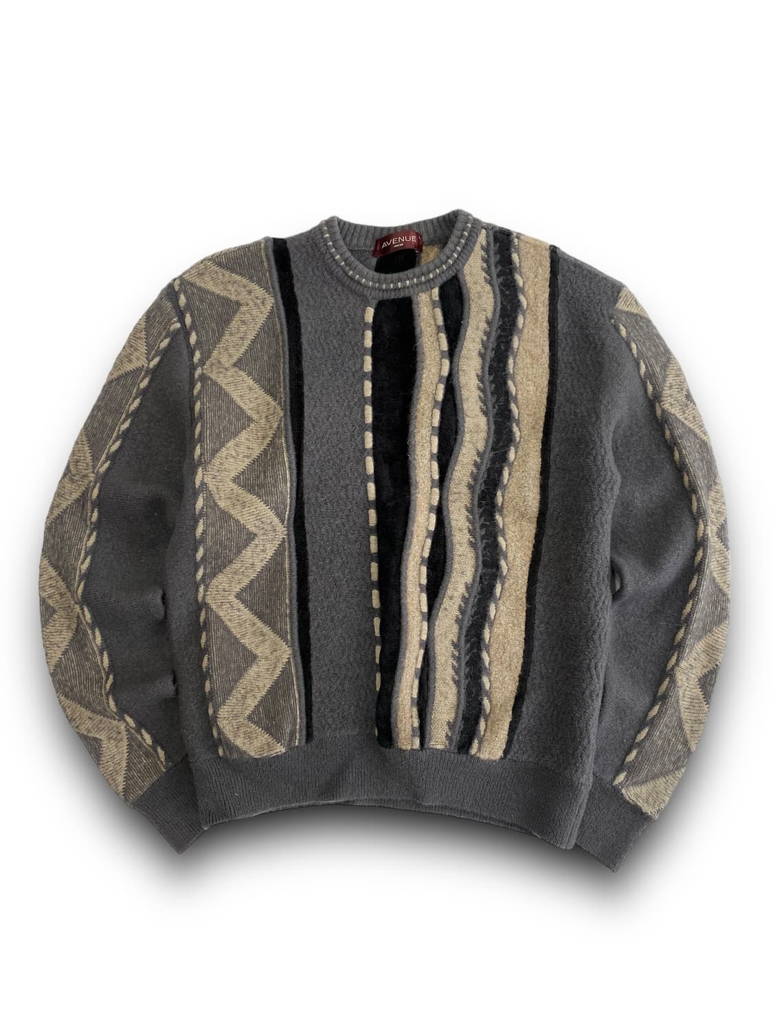 [L] AVENUE 빈티지 케이블 니트 상품이미지2