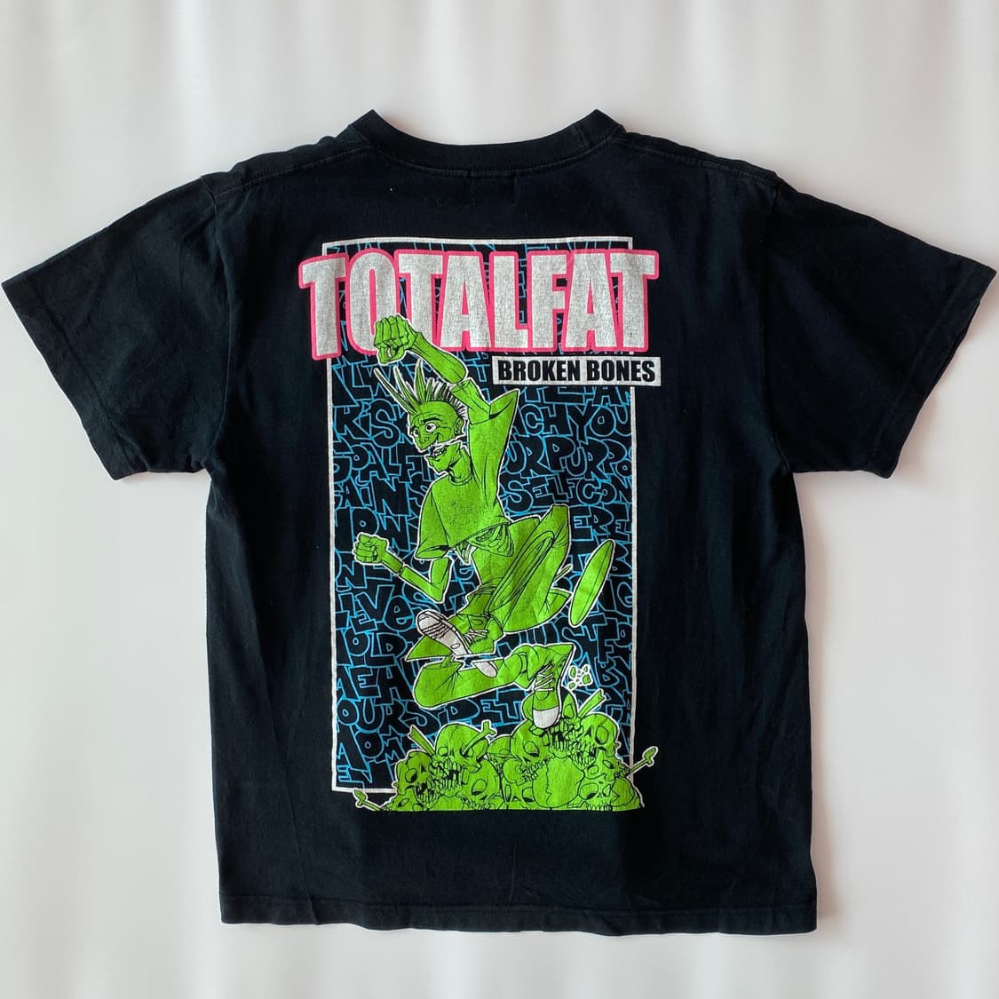 토탈팻(TOTALFAT) 펑크 록 밴드 그래픽 티셔츠 상품이미지1