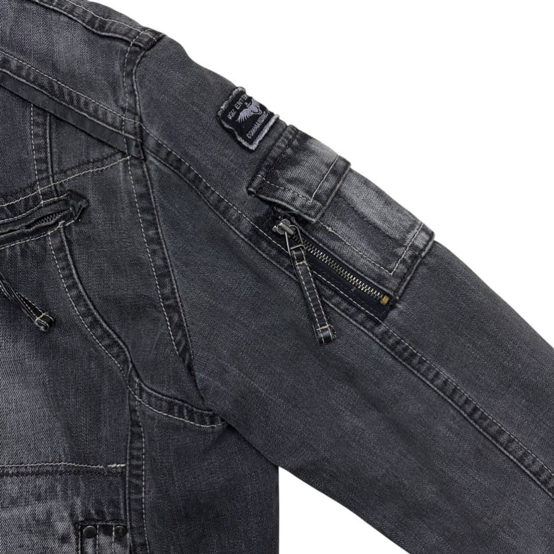 UGIZ 워싱누빔청자켓 상품이미지5