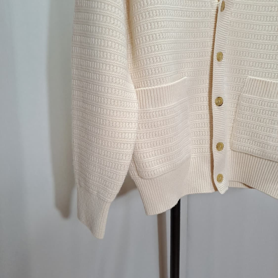(새제품 택포) 지이크 포켓 니트 브이넥 가디건 A987 상품이미지4