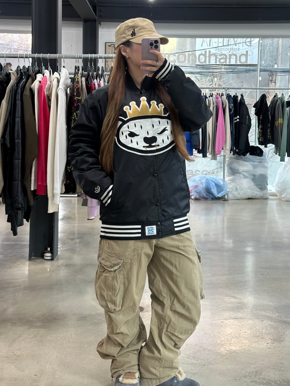 아디다스 25주년 니고베어 바시티 자켓 상품이미지3