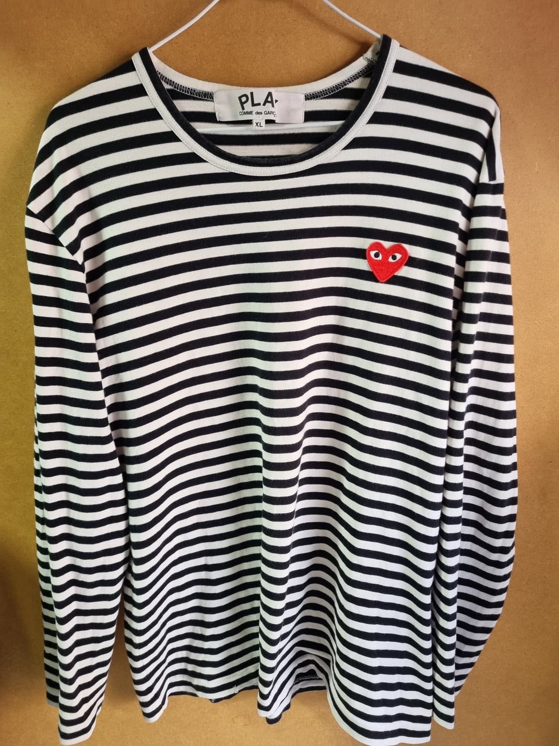 꼼데가르송 남성 긴팔 티셔츠  상품이미지1