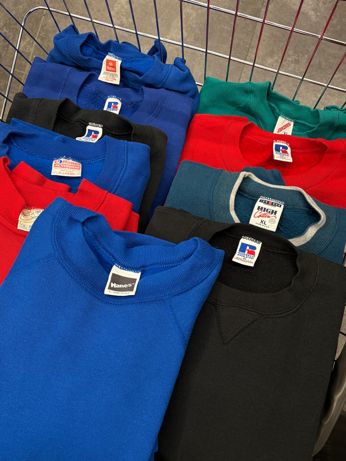 made in USA 🇺🇸 50/50 sweatshirt 스웻셔츠 상품이미지2