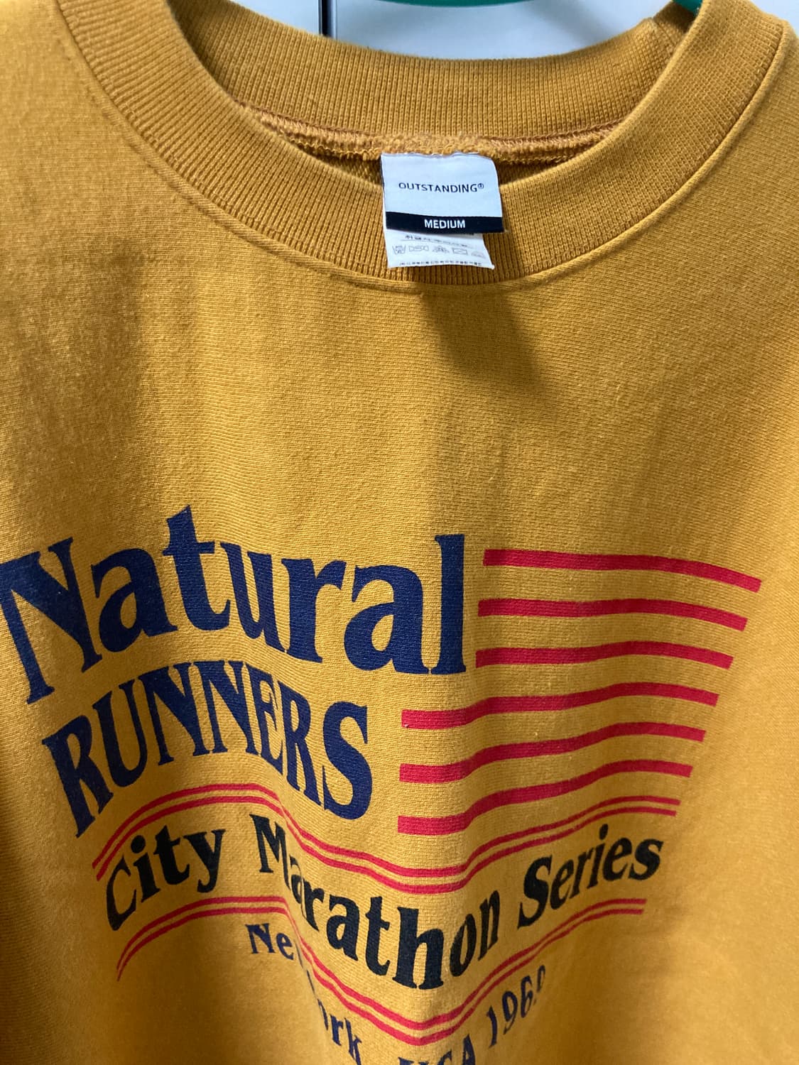 V.S.C SWEAT(NATURAL)_MUSTARD 상품이미지5