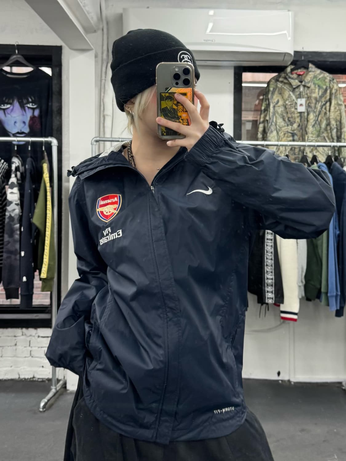 나이키 아스날 바람막이  상품이미지3