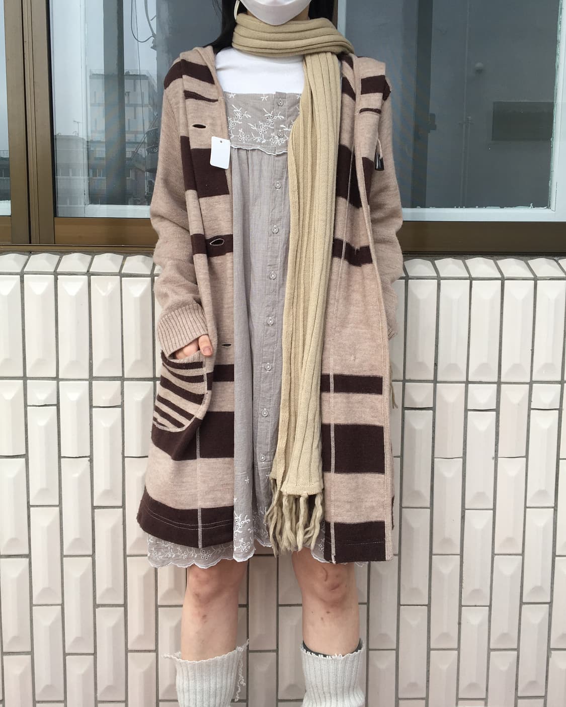  knit muffler 상품이미지5