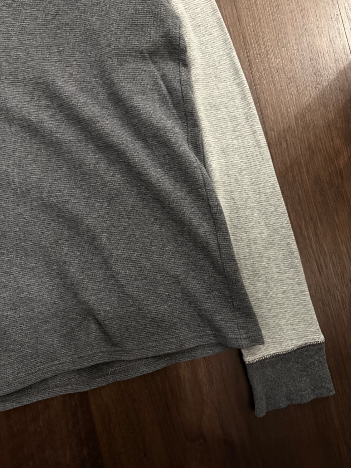 폴로 랄프로렌 배색 와플티 상품이미지3