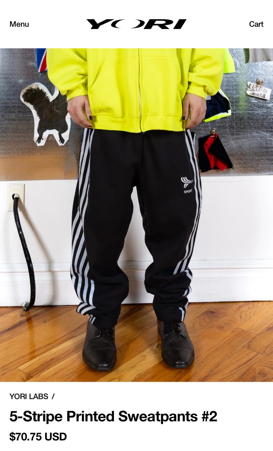 Yori sweatpants 구매 상품이미지1