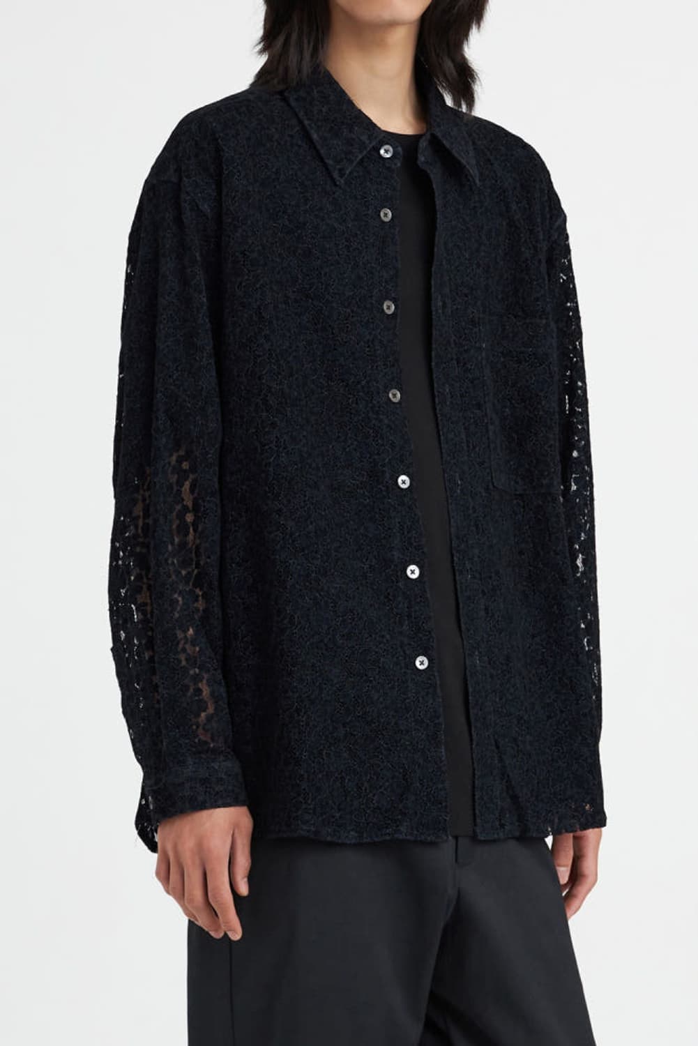 youth 유스 Loosed Shirt-Black  m사이즈 상품이미지1