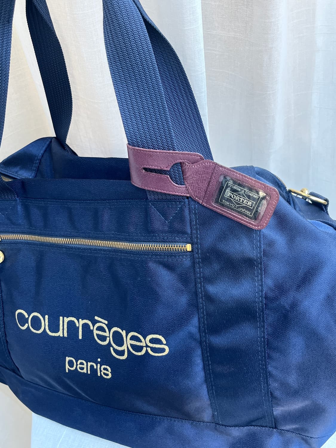 Porter 포터 러기지 태그 버건디 상품이미지9