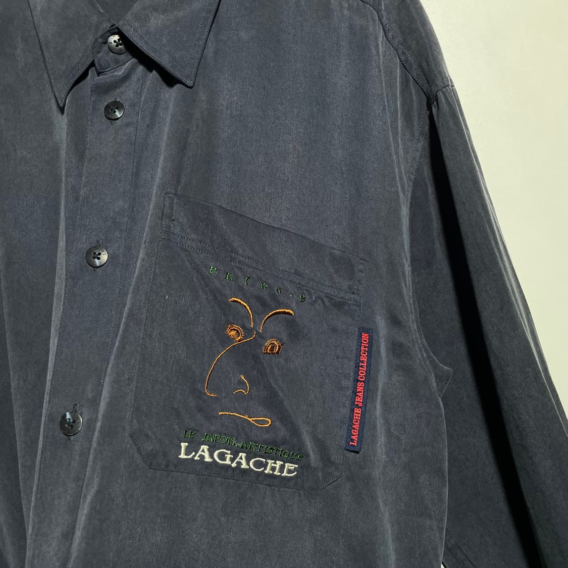 LAGACHE 자수 텐셀 셔츠 상품이미지2