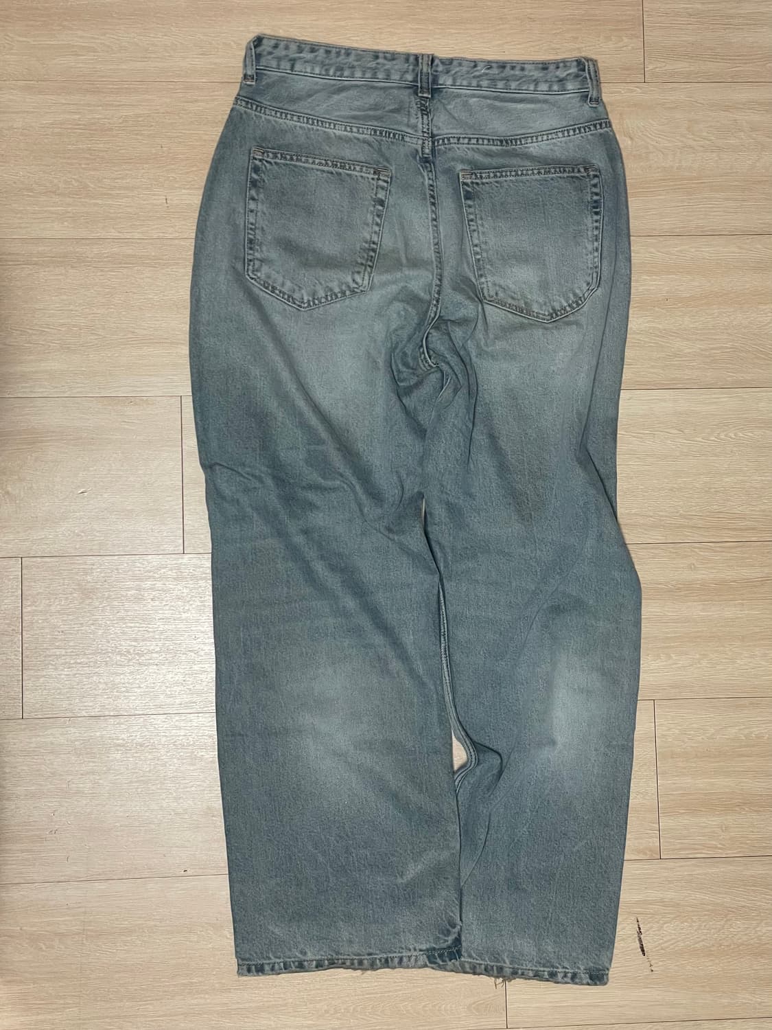 자라 배기 워싱진 상품이미지2