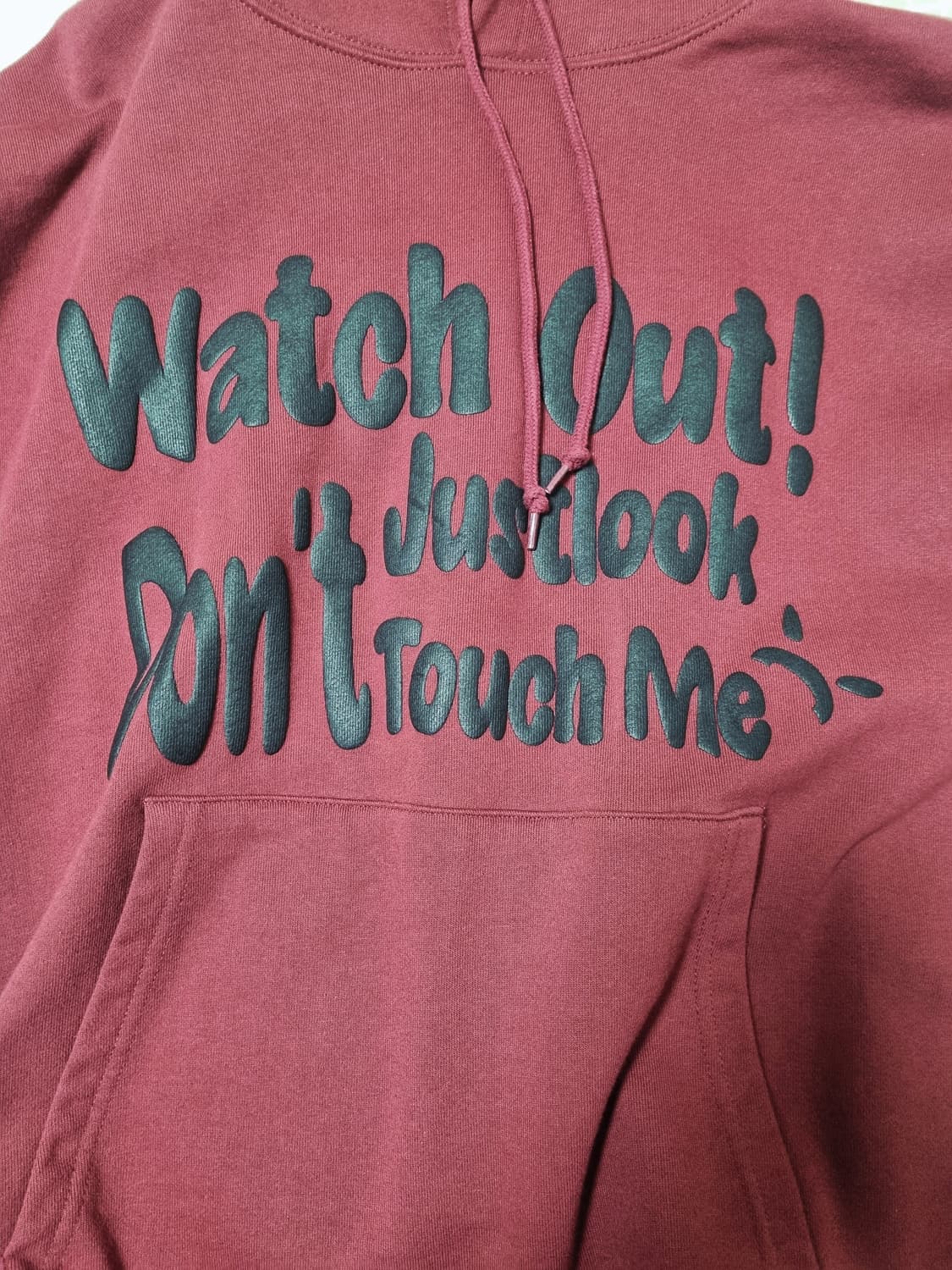 비바스튜디오 후드티 M 버건디 상품이미지5