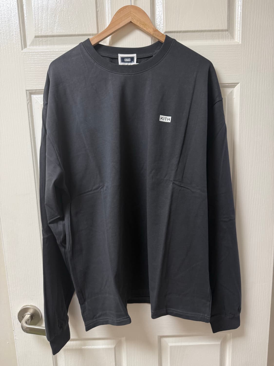 KITH 키스 스몰박스 로고 롱슬리브 XL 상품이미지1