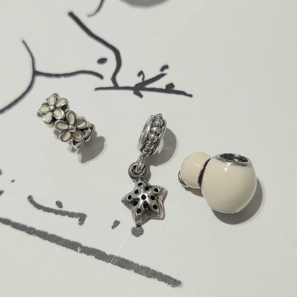 PANDORA 판도라 정품 팔찌 참 무라노 트래블 한정판 실버참 상품이미지2