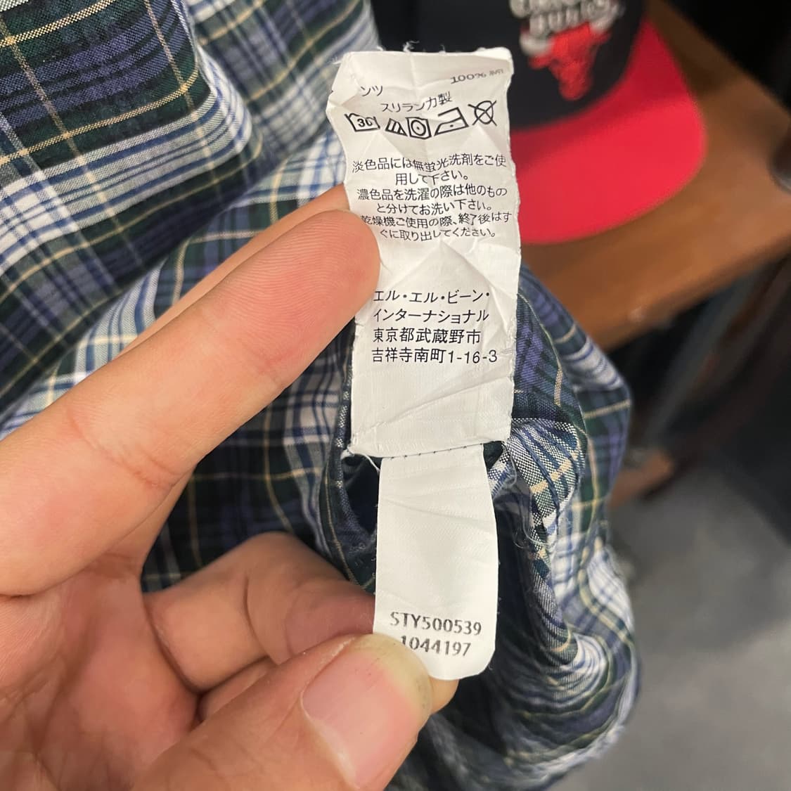 00s L.L.Bean 엘엘빈 트레디셔널 멀티 체크 셔츠 상품이미지9