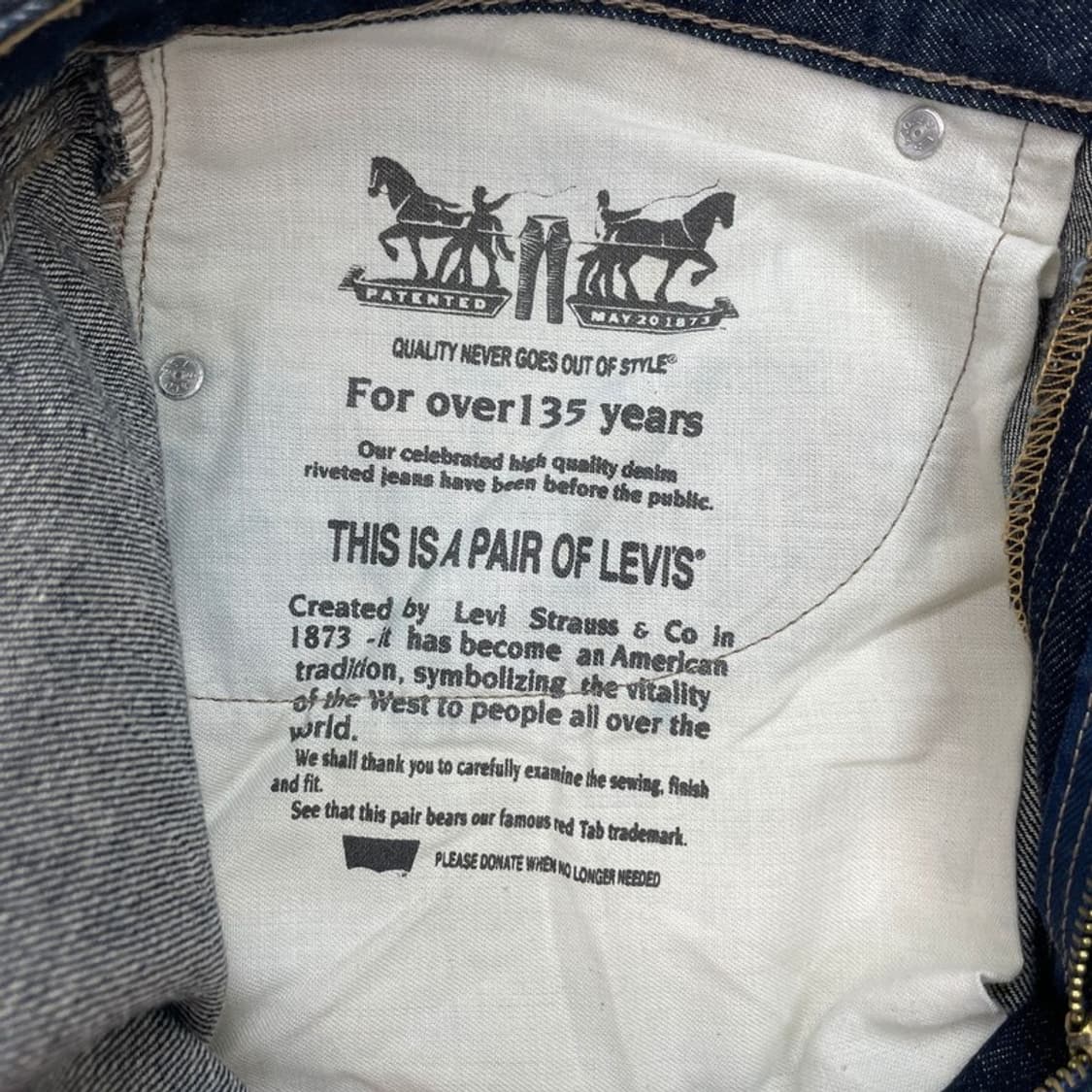 LEVI'S 505 W92 L86 상품이미지5
