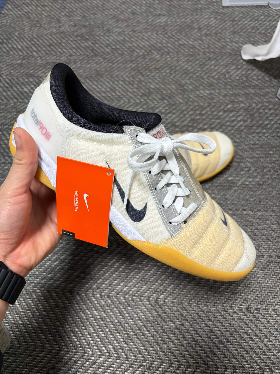 나이키 토탈90 화이트/블랙 270사이즈 상품이미지2