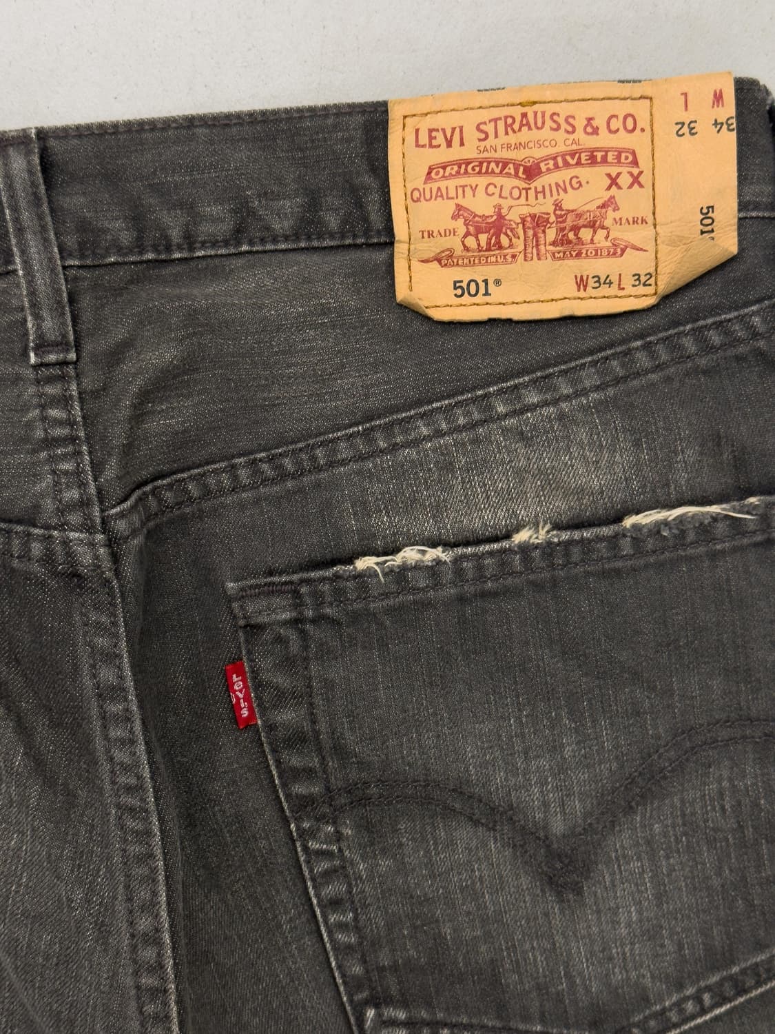 리바이스 501 데님 상품이미지5