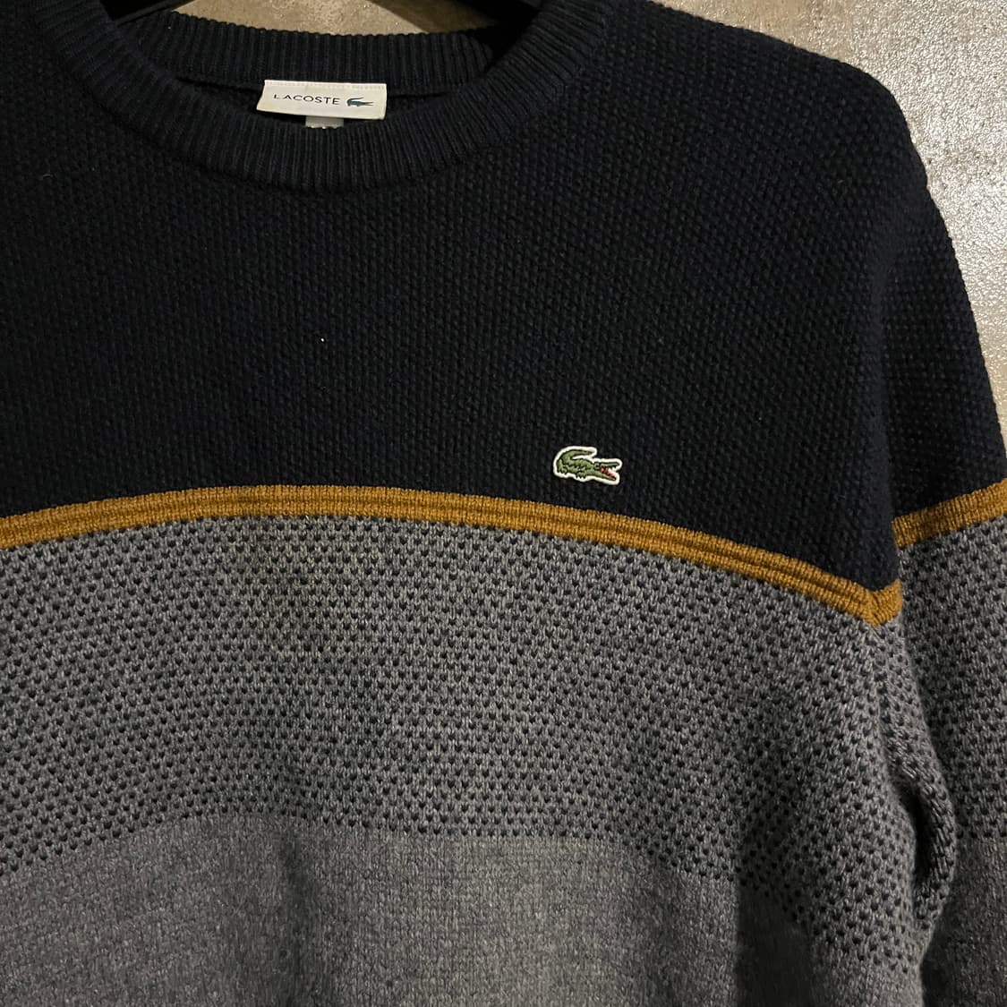 라코스테 라운드 니트 상품이미지2