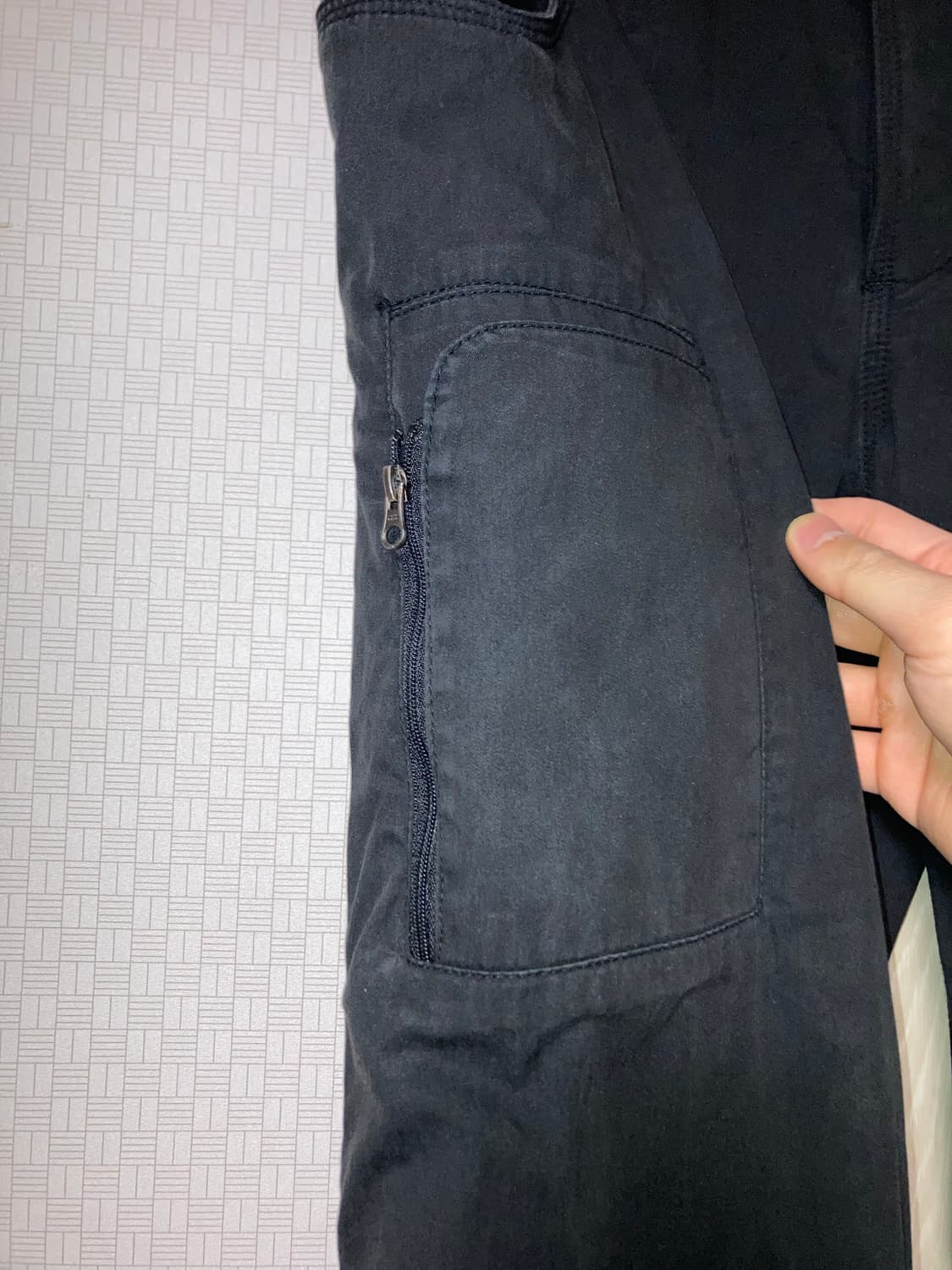 노매뉴얼 17P 워크 팬츠 블랙 상품이미지7