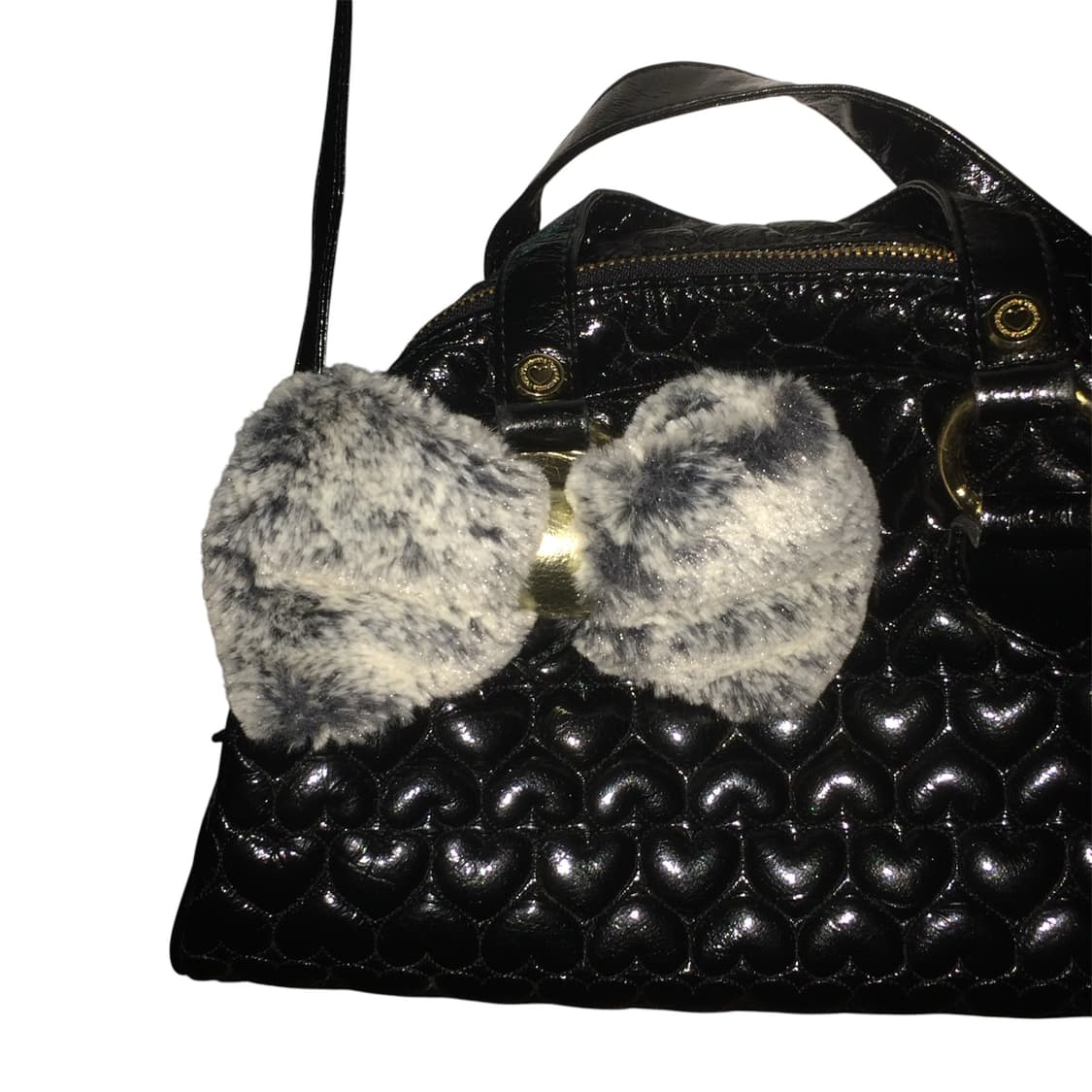 사만다 타바사 하트 폼폼 리본 핸드백 갸루 y2k 상품이미지2