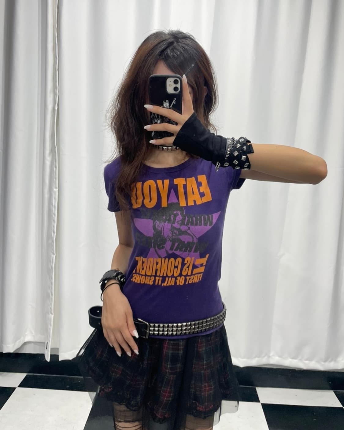 🎸바이올렛 프린팅 티셔츠🎸 상품이미지3